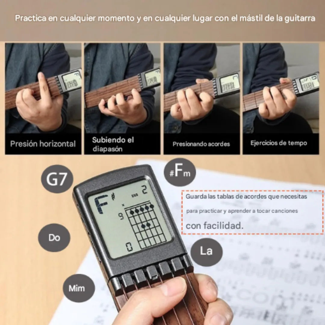 Tu Entrenador de Guitarra de Bolsillo 🎸🎶