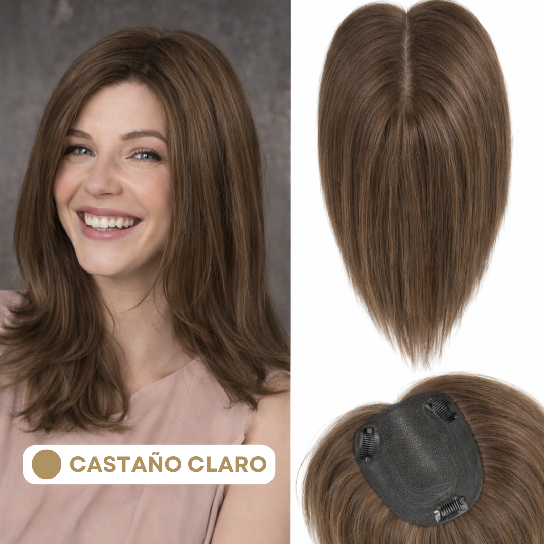 TÓPPER DE CABELLO HUMANO - RENUEVA TU CONFIANZA