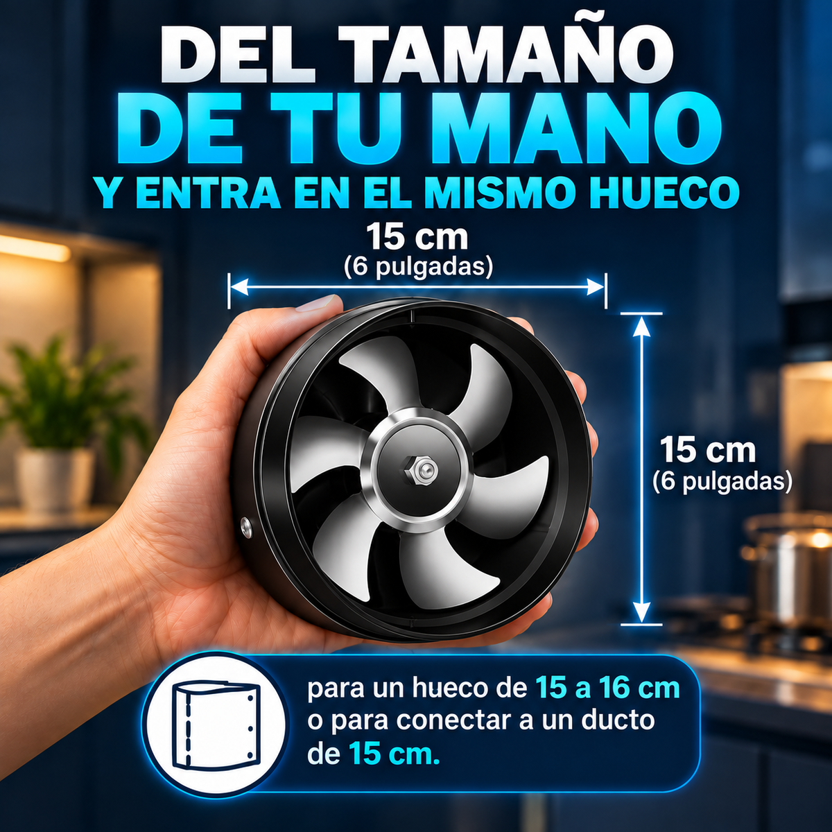 EXTRACTOR SILENCIOSO: jubila ese extractor que ya no rinde