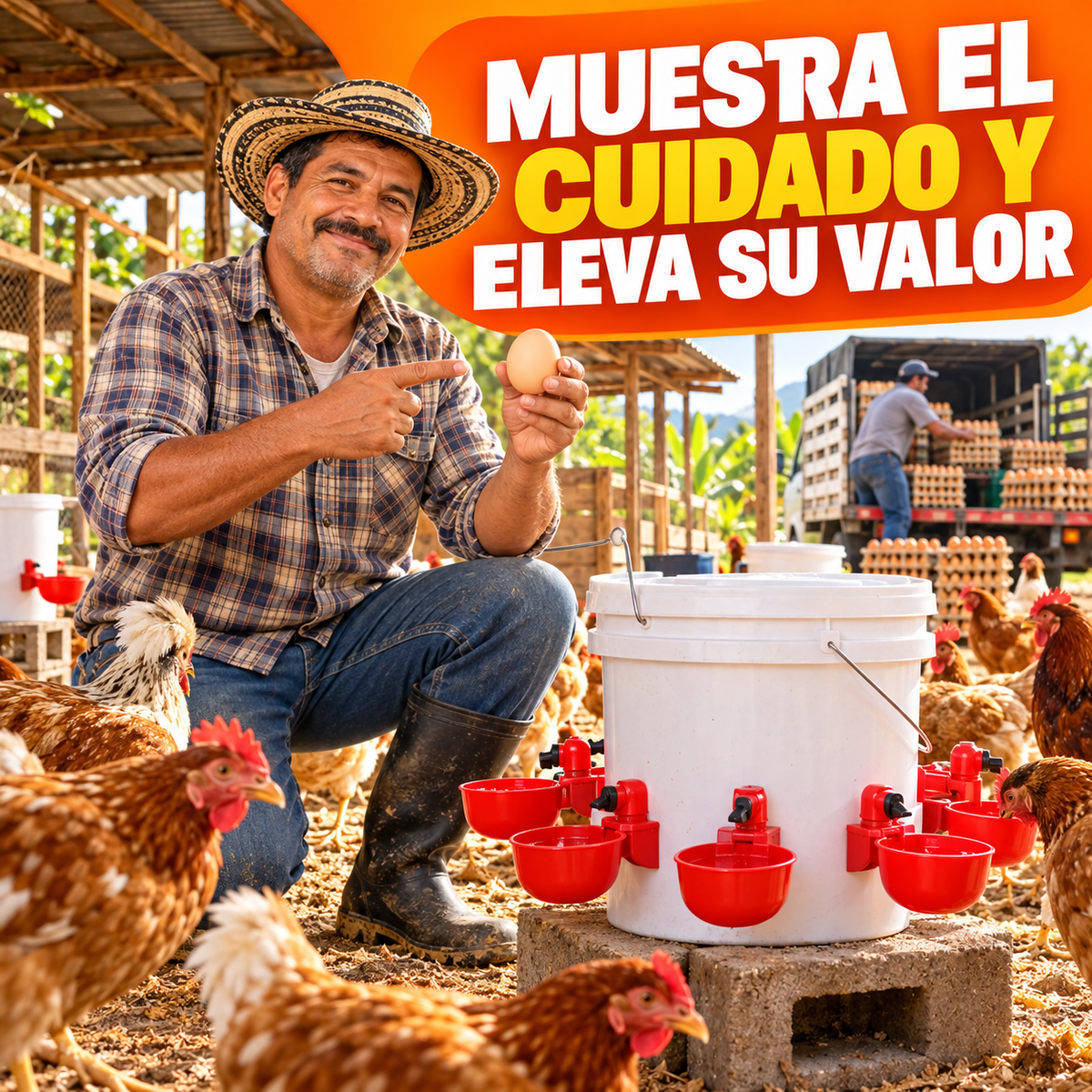 Kit de Bebederos x5 - Mejora Comercial para tu Producción