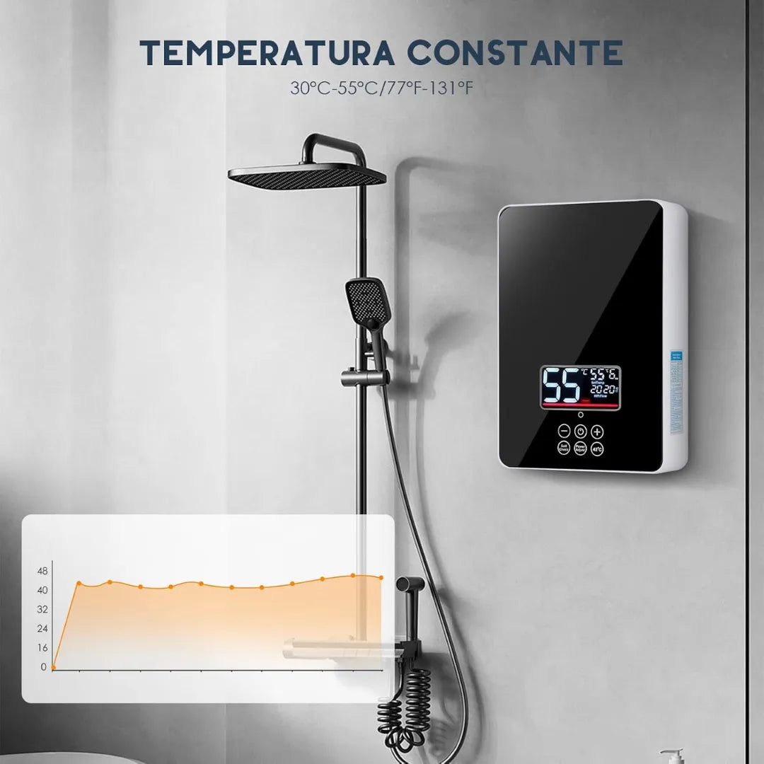 Calentador instantáneo Para Ducha