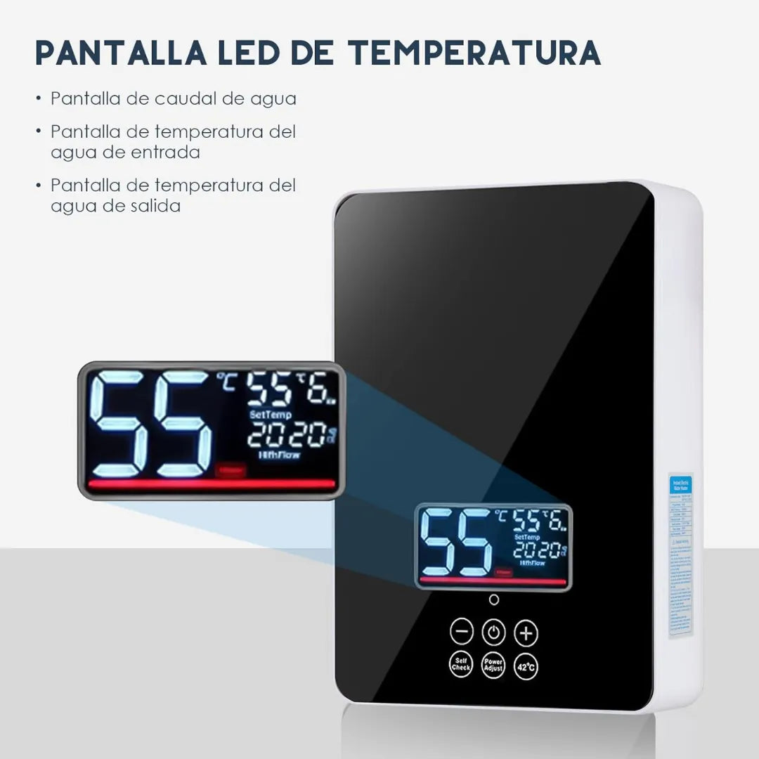 Calentador instantáneo Para Ducha