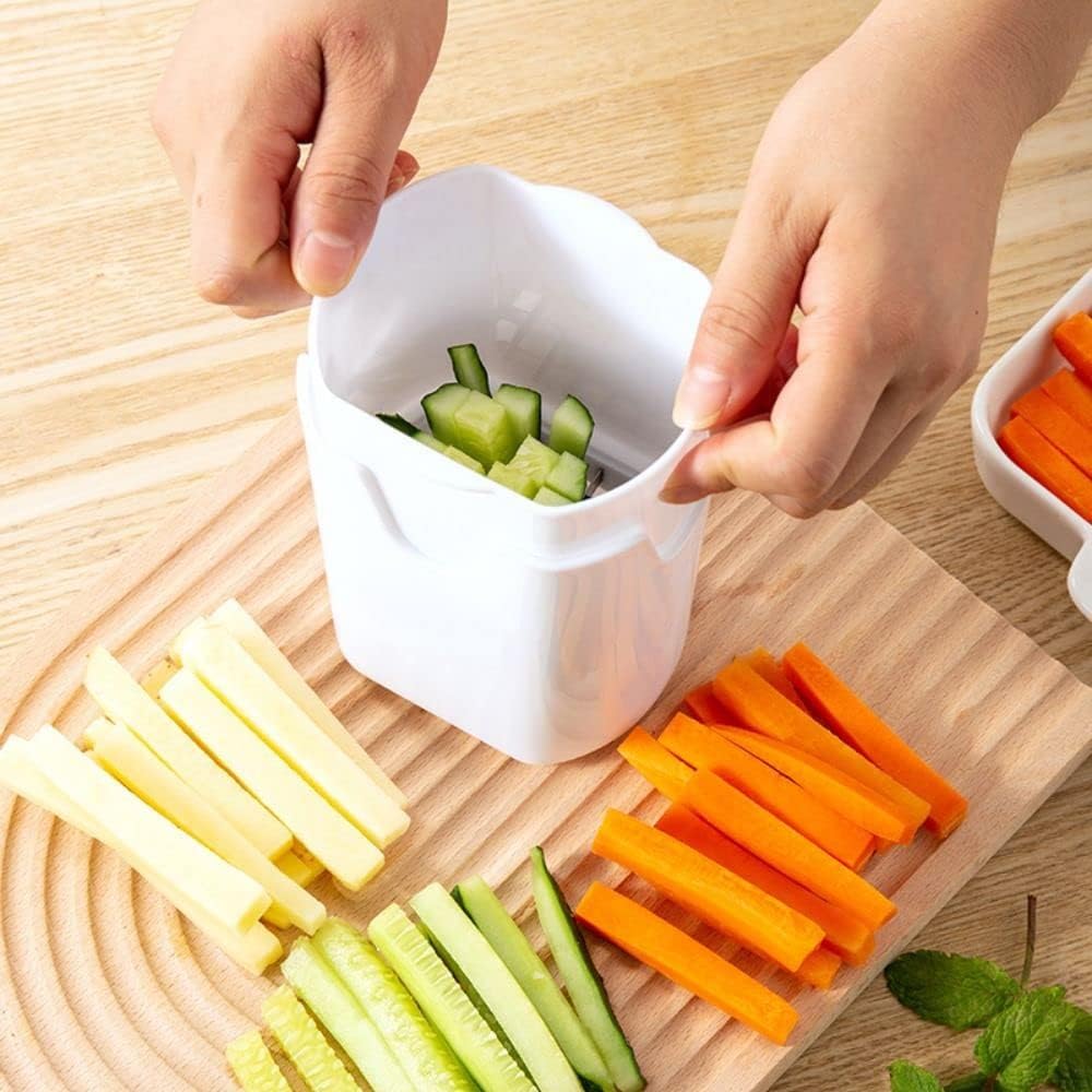 Cortador de Papas y Vegetales - Sin Cuchillo ni Complicaciones