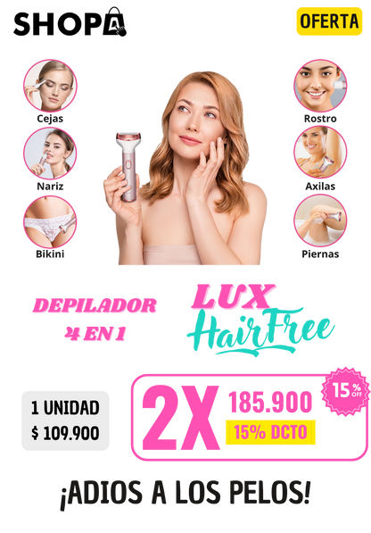 Depilador LUX HAIR FREE