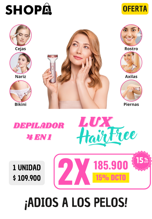 Depilador LUX HAIR FREE