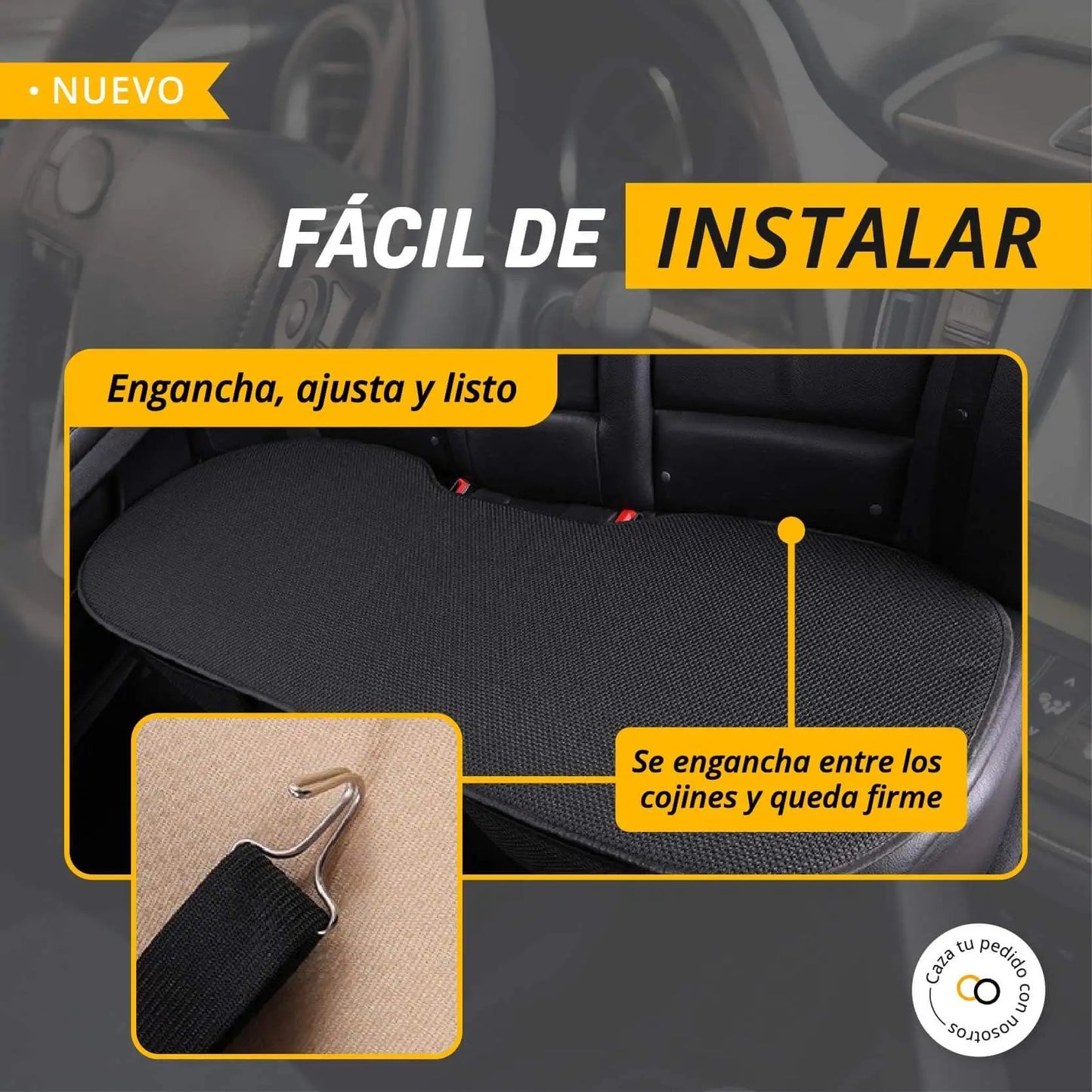 KIT FUNDAS ANTIDESLIZANTES PARA AUTOS