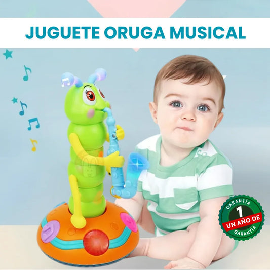 JUGUETE ORUGA MUSICAL