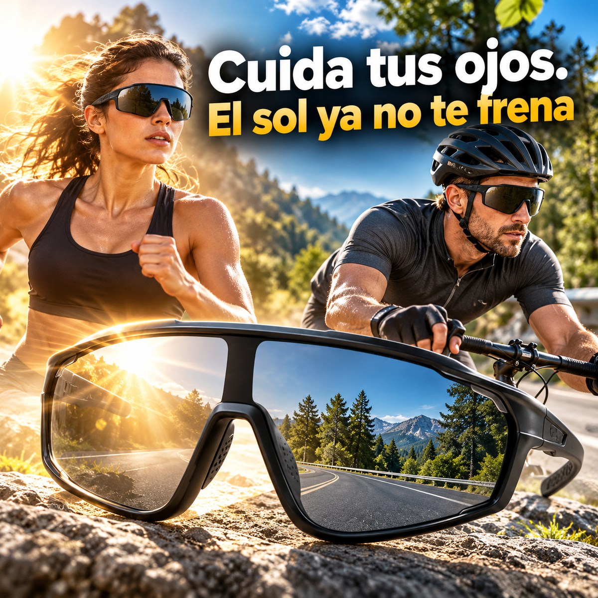 Gafas Fotocromáticas para Running y Ciclismo