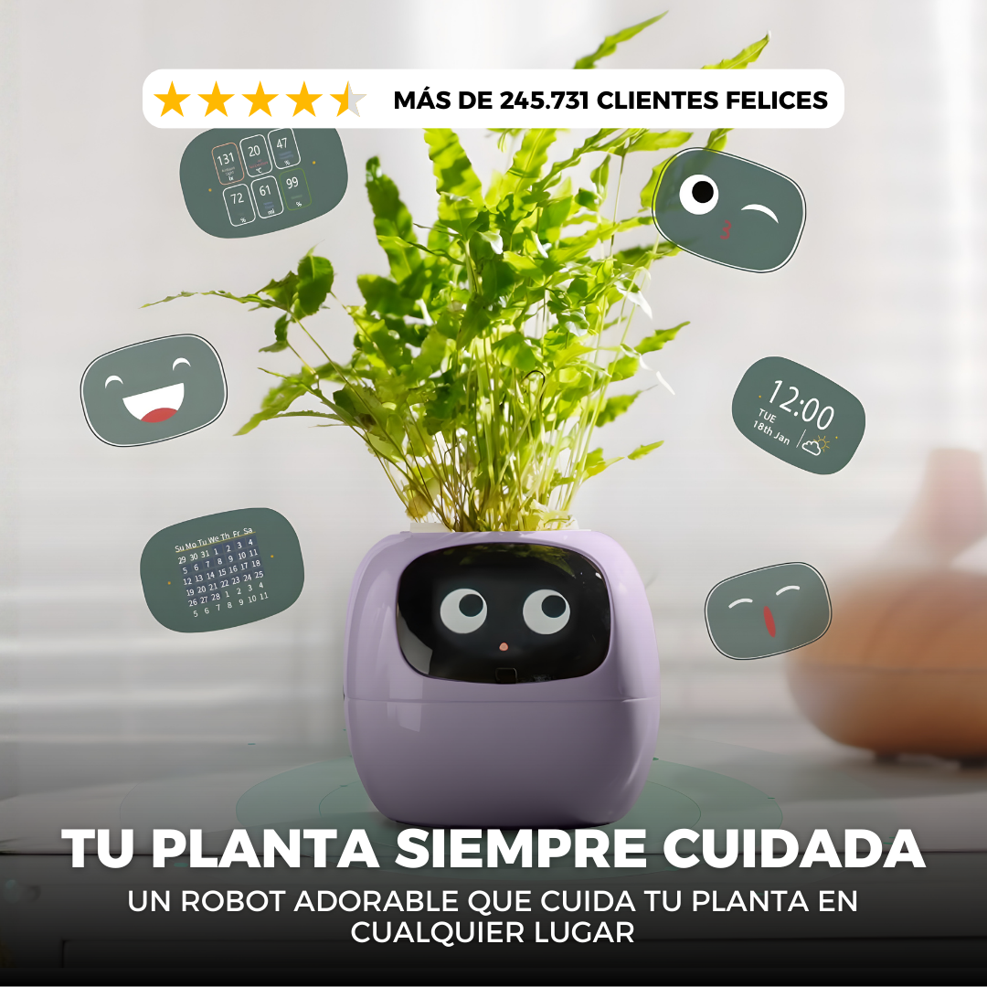 Maceta inteligente: Cuida al máximo tus platas