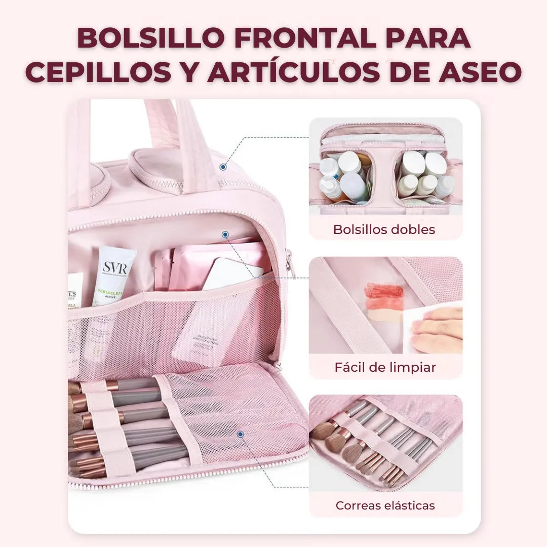 Neceser - Bolsa de Cosméticos para Viaje Extragrande