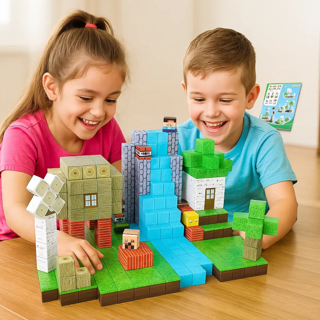 MagnetCraft - Set de Construcción Magnéticos