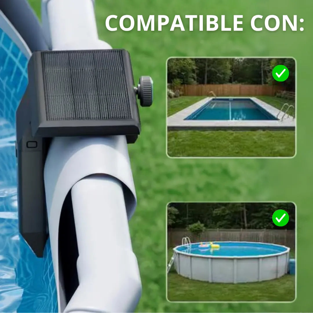Lámpara solar para piscina, lámpara LED RGB para piscina