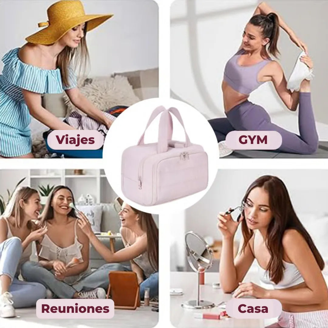Neceser - Bolsa de Cosméticos para Viaje Extragrande