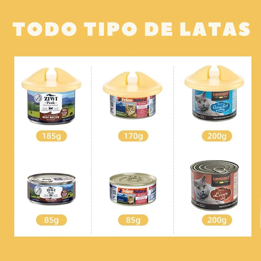 Set para Alimentos Enlatados de Mascotas