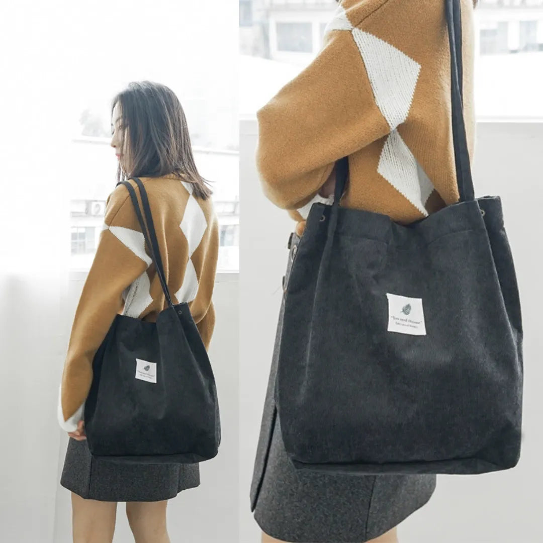 Bolso de Pana Grande - Tote Bags