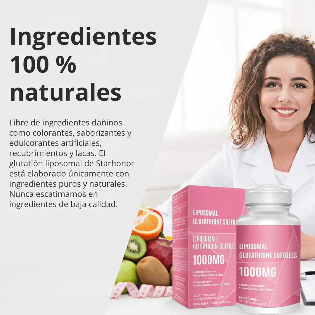 Suplemento en Geles Blandas De Glutation Liposomal