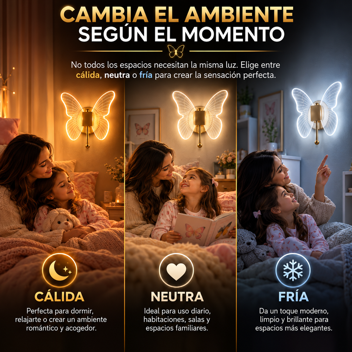 Lámpara Mariposa: su rincón de ensueño