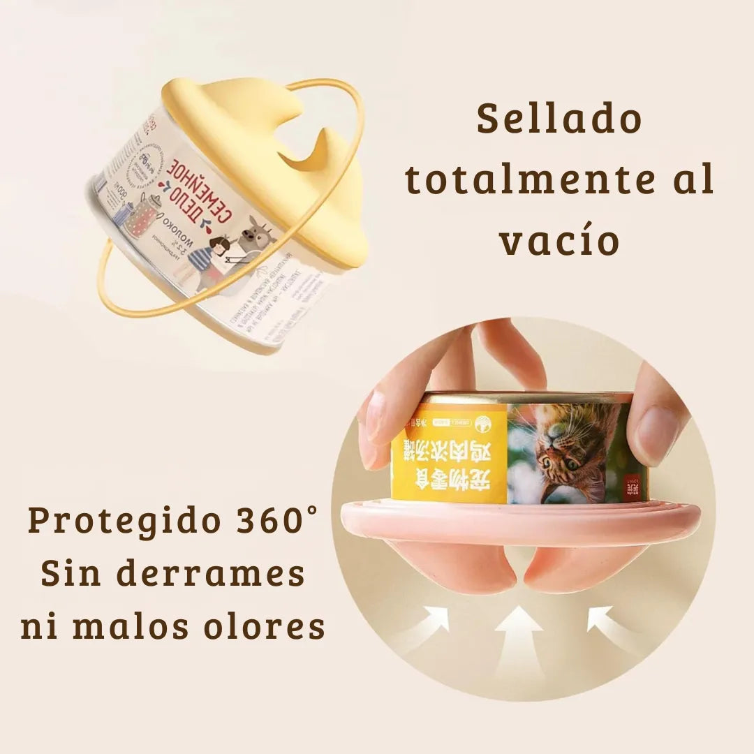Set para Alimentos Enlatados de Mascotas