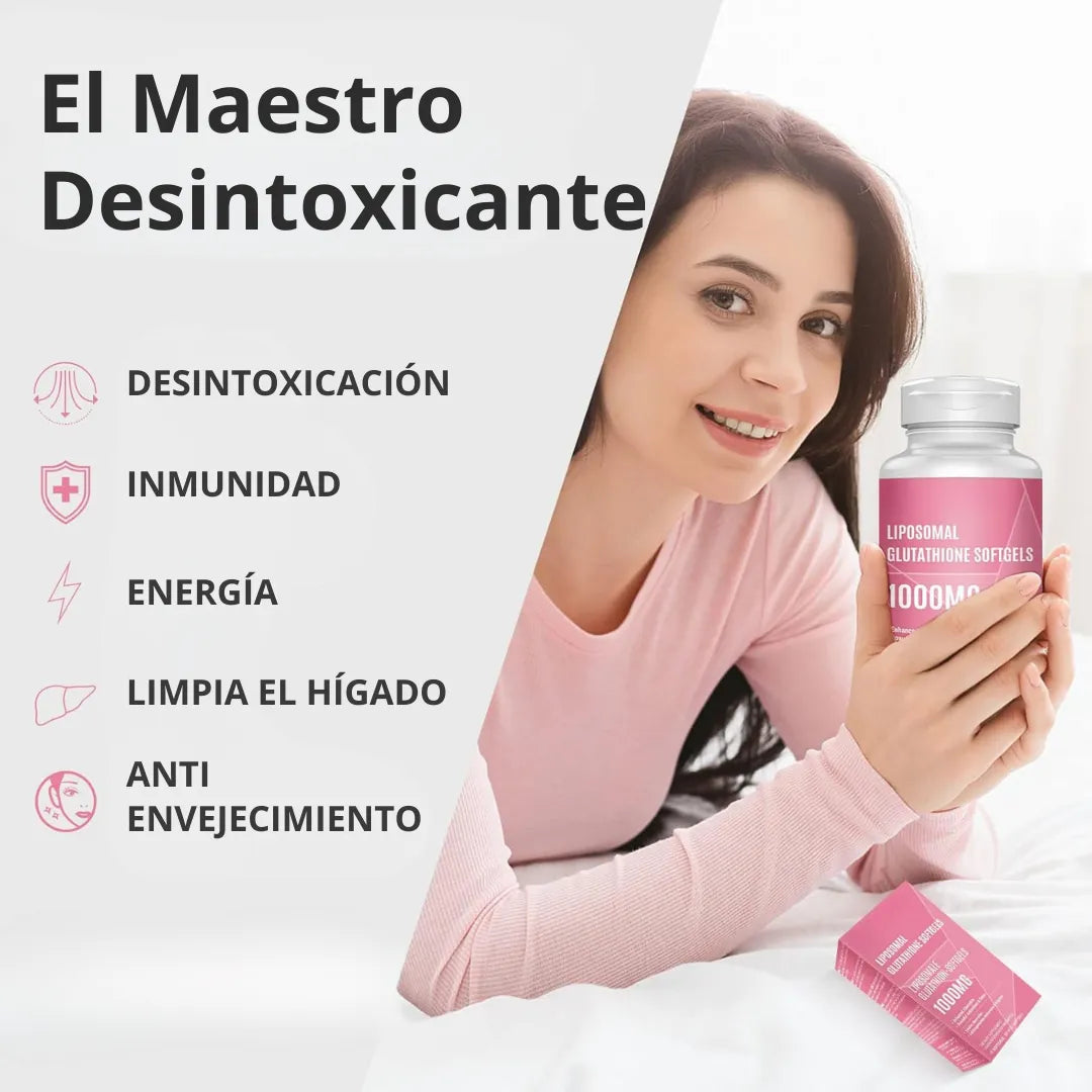 Suplemento en Geles Blandas De Glutation Liposomal