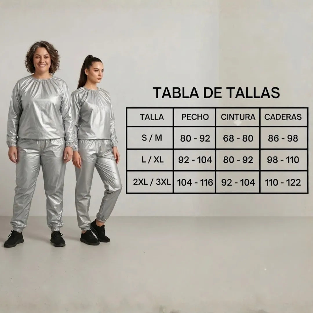 Traje quema grasa - Baja tus medidas en pocos meses