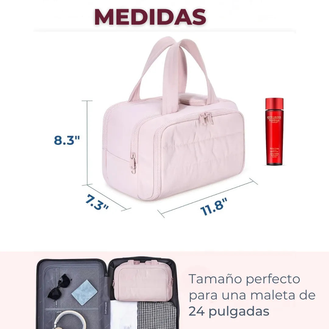 Neceser - Bolsa de Cosméticos para Viaje Extragrande