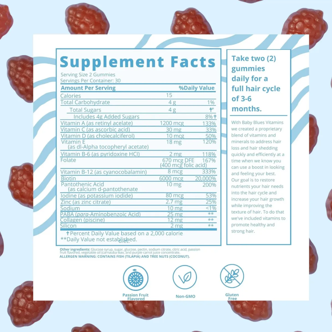 BABY BLUES VITAMINS: Tu cabello también está viviendo el posparto
