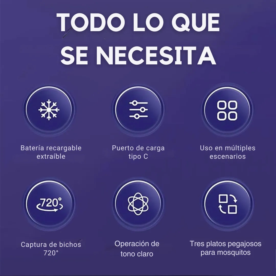 Exterminador de zancudos UV