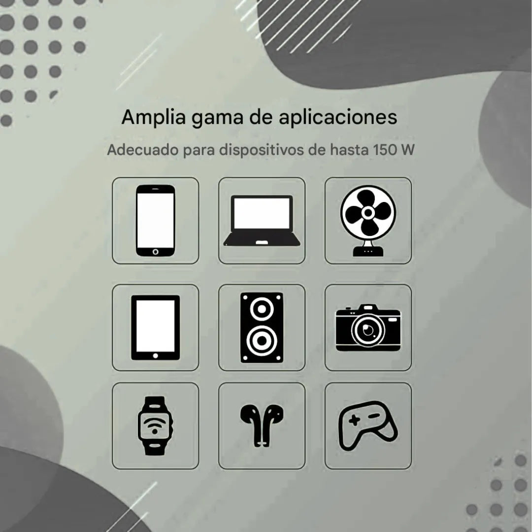 Inversor De Corriente: Carga todo a la vez en el vehículo