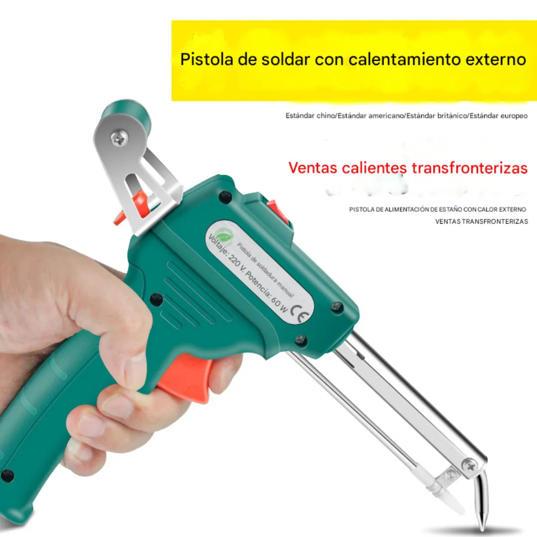 Pistola de soldar 60W: rápida y precisa