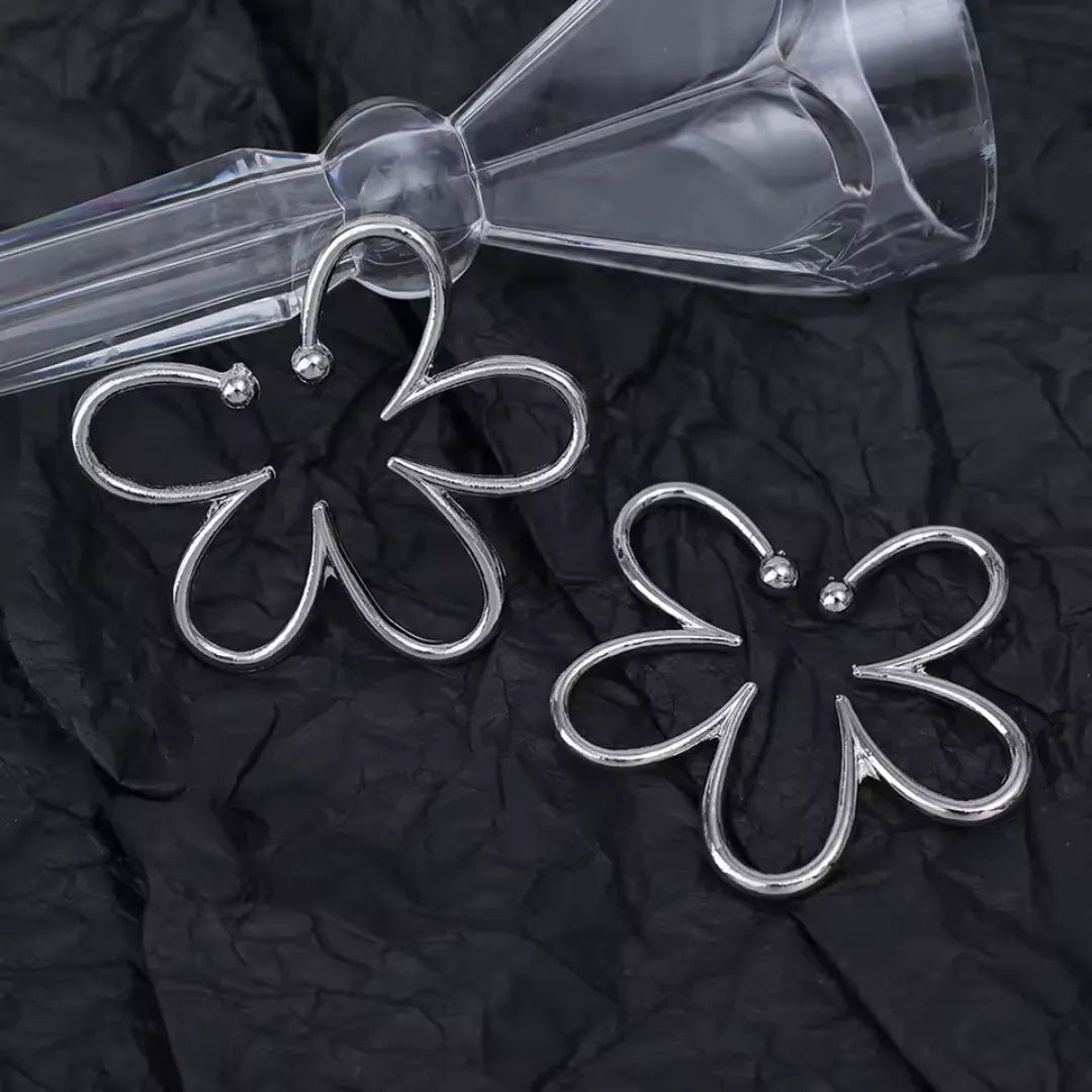 Aretes Florales Ear-Cuffs