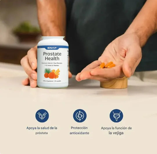 Prostate Health / ¡Recupera el control de tu cuerpo y tu vida!