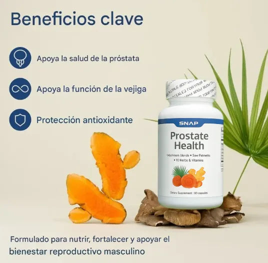 Prostate Health / ¡Recupera el control de tu cuerpo y tu vida!