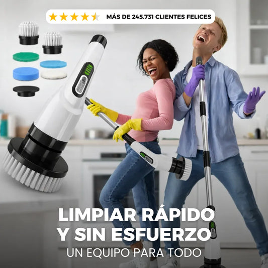 Cepillo Eléctrico Multiusos 7 en 1