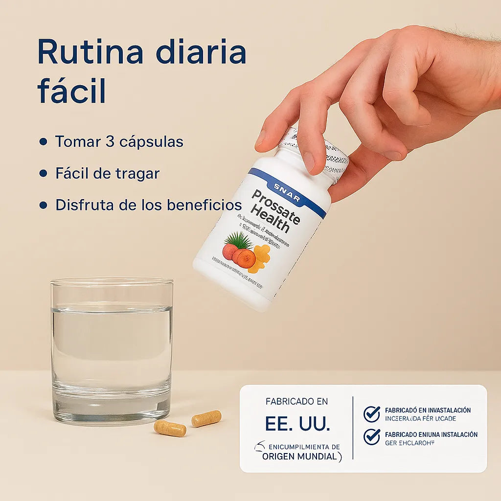 Prostate Health / ¡Recupera el control de tu cuerpo y tu vida!
