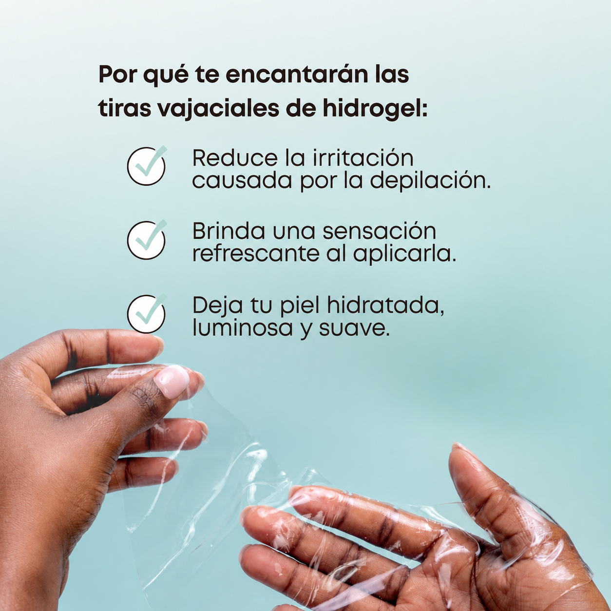 Kit x5 Mascarillas Vajaciales: hidrata y aclara tu zona del bikini.