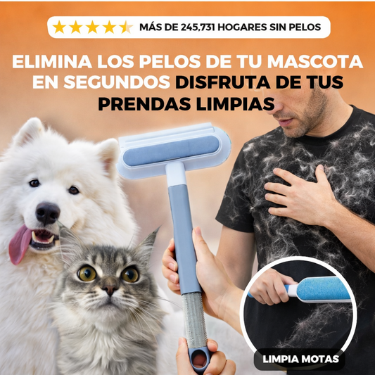 Kit No Más Pelos Cepillo 4 en 1