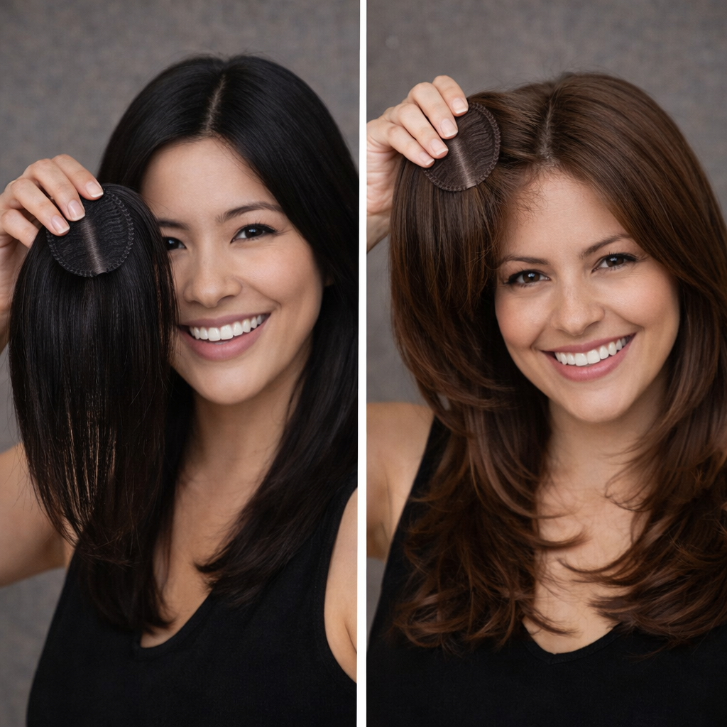 TÓPPER DE CABELLO HUMANO -  RENUEVA TU CONFIANZA