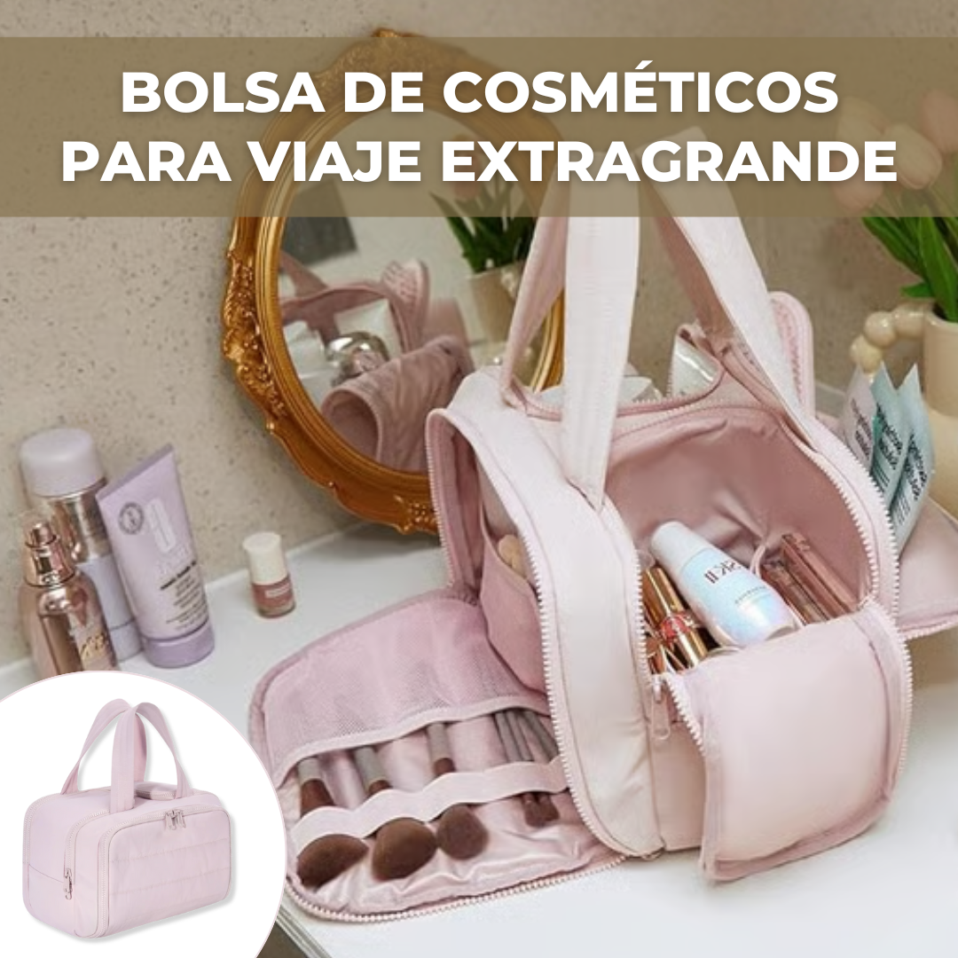 Neceser - Bolsa de Cosméticos para Viaje Extragrande