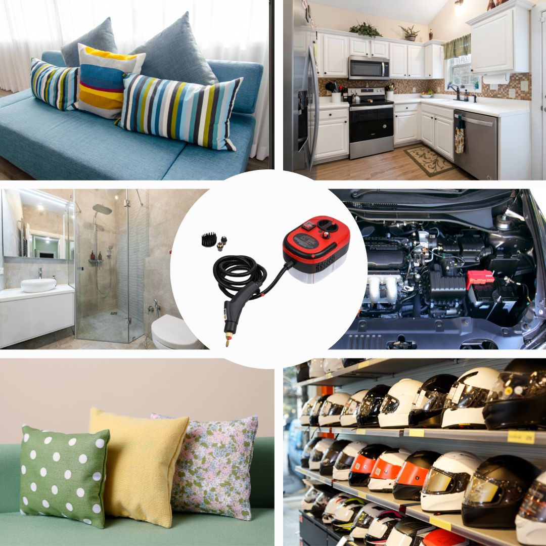 Limpiador de vapor caliente de 2.500W