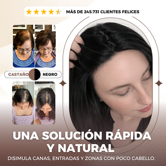 Topper de Cabello 100% Humano