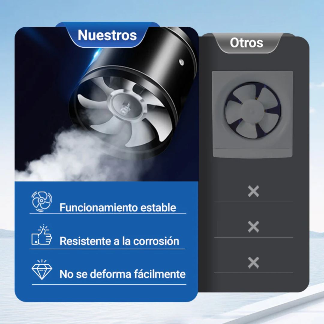 Extractor de aire silencioso - XM5