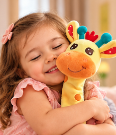 Jirafa de Peluche Interactiva — Canta, Baila y Repite