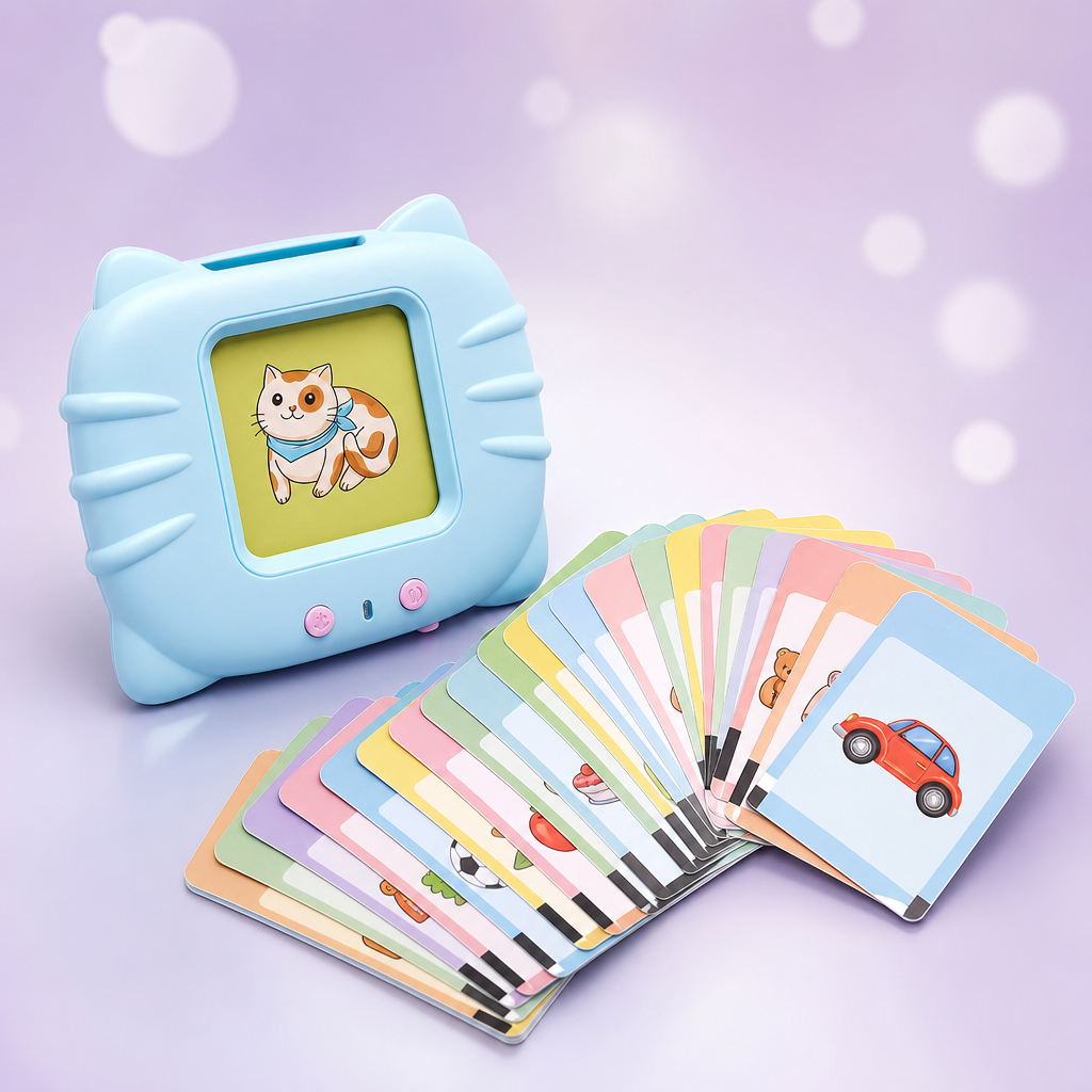 Juego de cartas parlantes en inglés