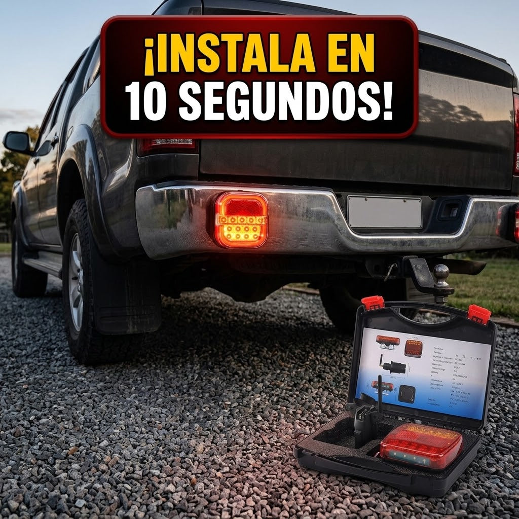 Luces Magnéticas para Planchón y Remolque