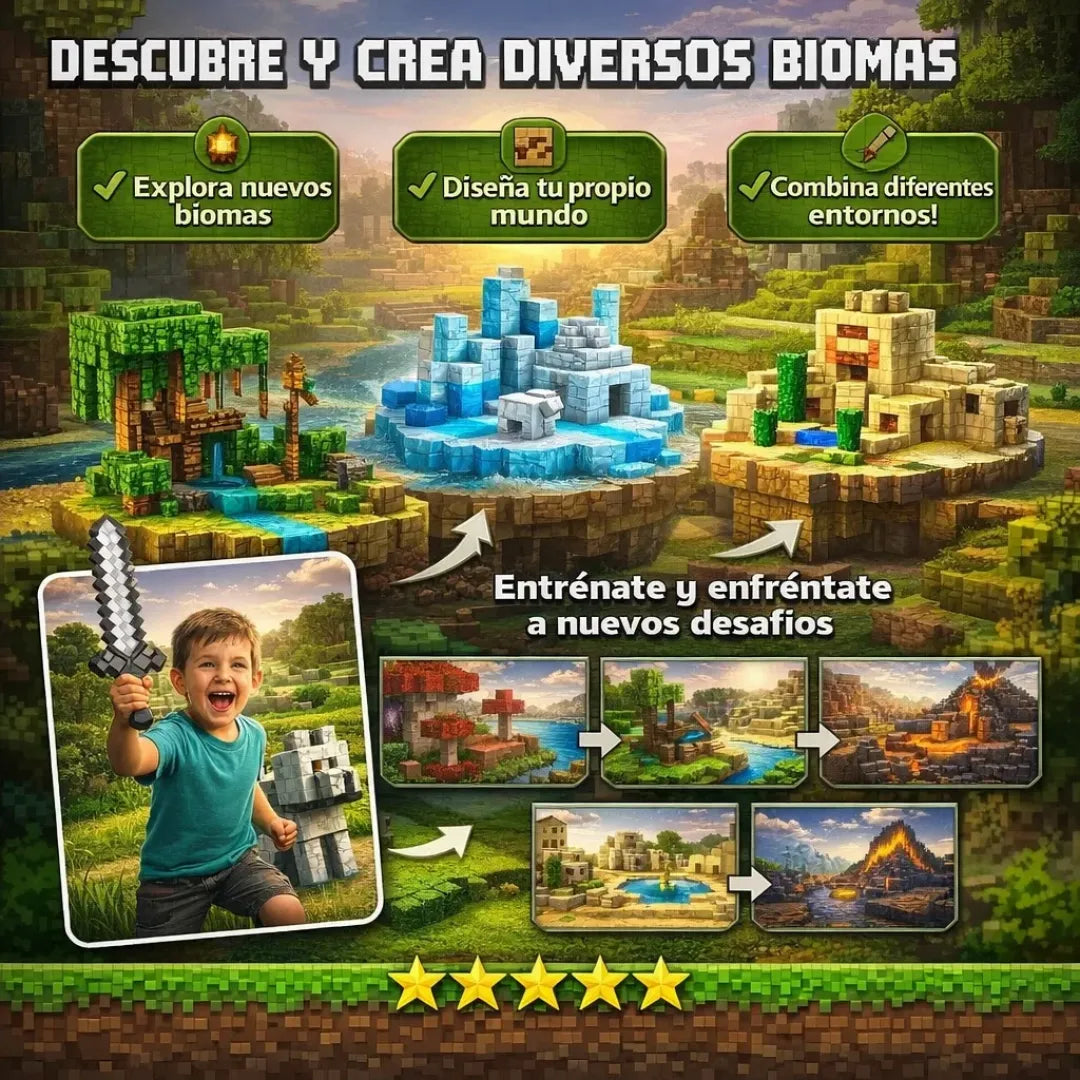 MagnetCraft - Set de Construcción Magnéticos