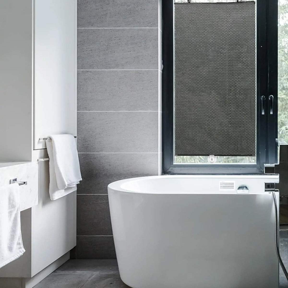 Persiana Solar Enrollable 50×125 cm — Sin Taladro
