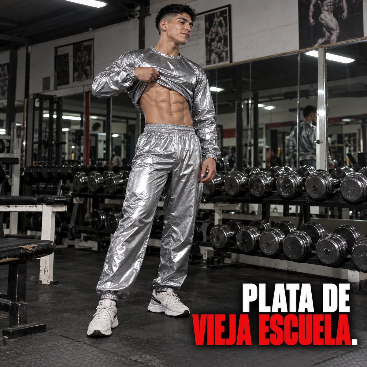 Traje Sauna Old School: Cardio de Tarima