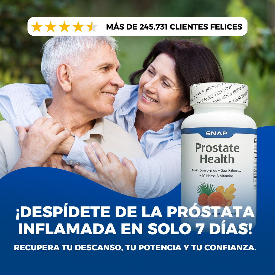 Prostate Health / ¡Recupera el control de tu cuerpo y tu vida!