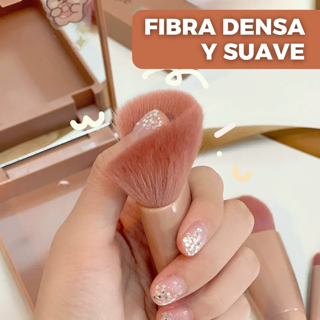 Set de 5 Brochas + Espejo