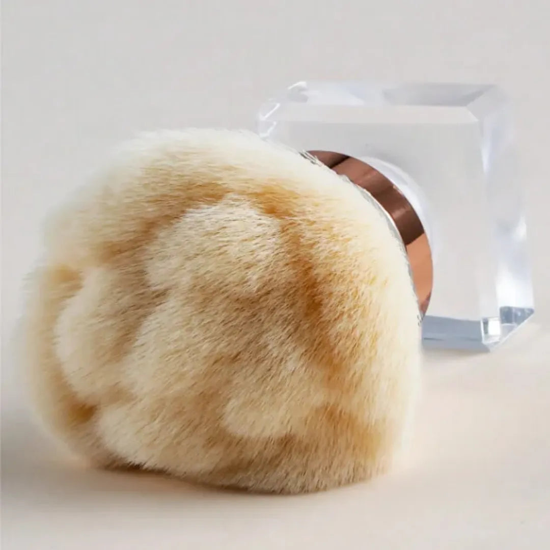 Brocha Esponjocita 2 en 1 Con Diseño De Rosa